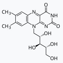 Riboflavin B2 Molecule