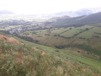 View from Sleet How in the Lake District